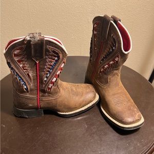 Ariat’s Kids Square Toed Boots